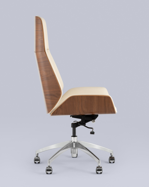 Компьютерное кресло Crown A312 8383-1 walnut back
