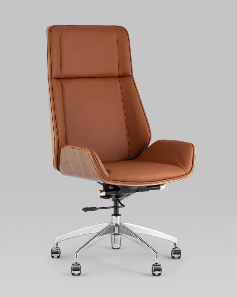 Компьютерное кресло Crown A312 8383-14 walnut back