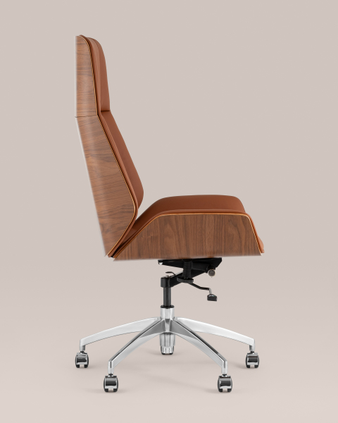 Компьютерное кресло Crown A312 8383-14 walnut back