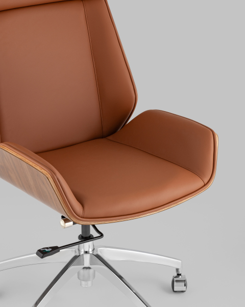 Компьютерное кресло Crown A312 8383-14 walnut back