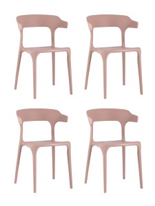 Комплект стульев Neo SL-7082 pink 90531 X4