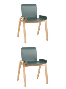 Комплект стульев Harbour XH-8617 green X2