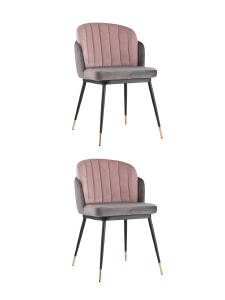 Комплект стульев Пенелопа FDC8054 FUT-81 + FUT-64 X2