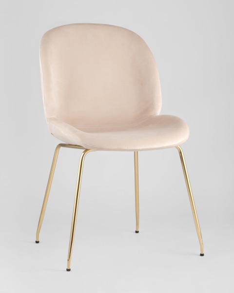 Комплект стульев Beetle 8329 VELVET BEIGE X2
