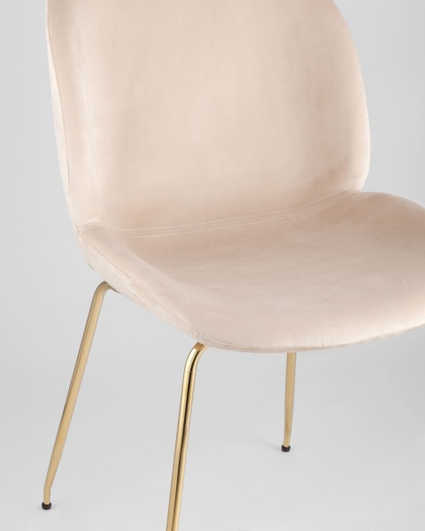 Комплект стульев Beetle 8329 VELVET BEIGE X2