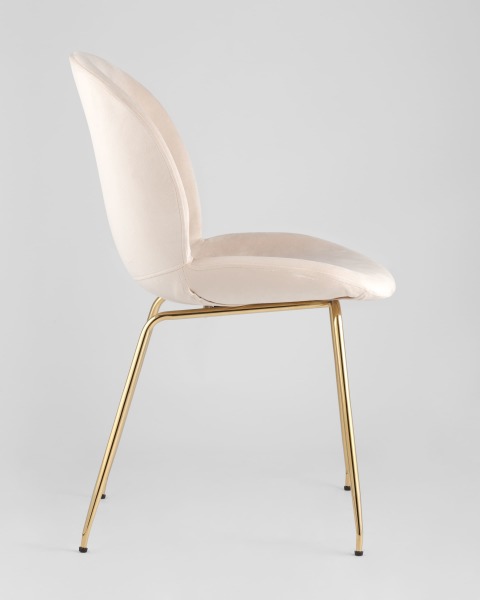 Комплект стульев Beetle 8329 VELVET BEIGE X2