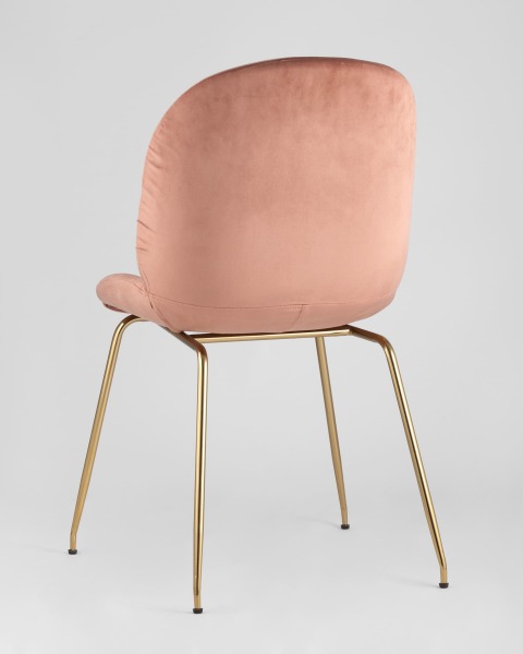 Комплект стульев Beetle 8329 VELVET DARK PINK X2