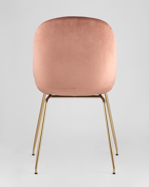 Комплект стульев Beetle 8329 VELVET DARK PINK X2