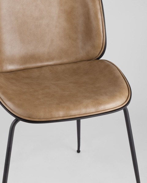 Комплект стульев Beetle 8329 PU BEIGE X2