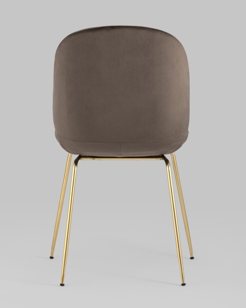 Комплект стульев Beetle 8329 VELVET BROWN X2