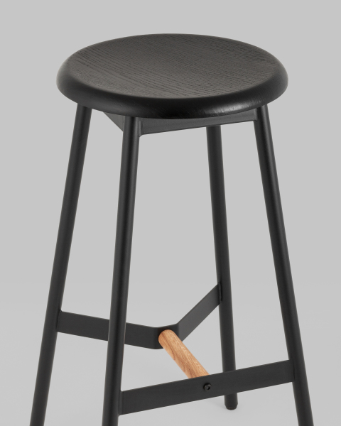 Комплект стульев Knobb 9117H75 black X2