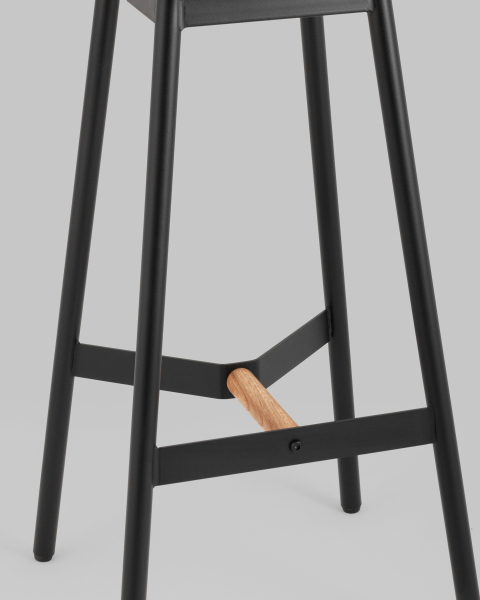 Комплект стульев Knobb 9117H75 black X2