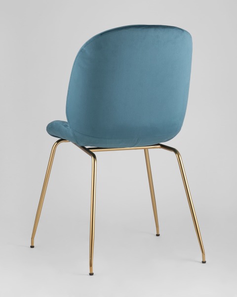 Комплект стульев Beetle 8329 VELVET BLUE X2
