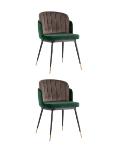 Комплект стульев Пенелопа FDC8054 FUT-73 + FUT-54 X2