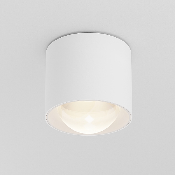 Уличный потолочный светильник Lens C217CL-15W3K-W