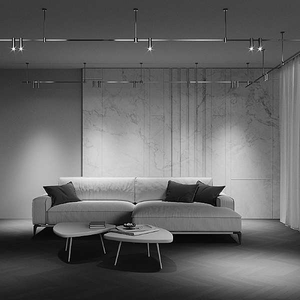 Трековый светильник Focus Led TR143-1-5W4K-W-BS