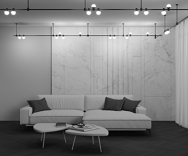 Трековый светильник Luna TR149-1-5W4K-B