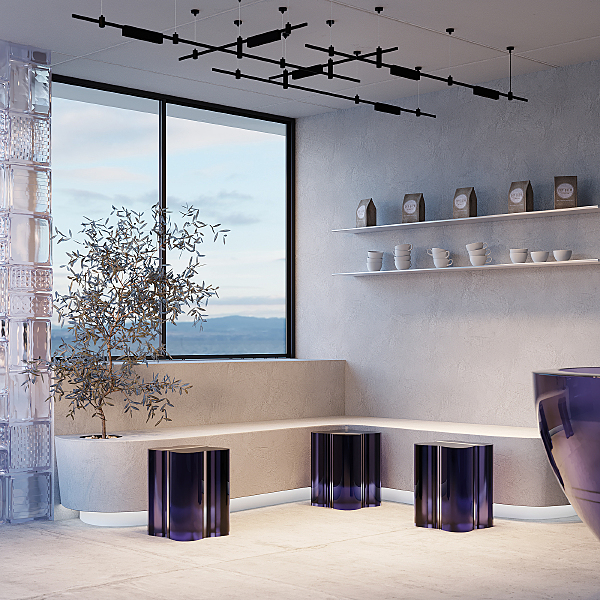 Трековый светильник Points TR150-1-12W4K-M-B