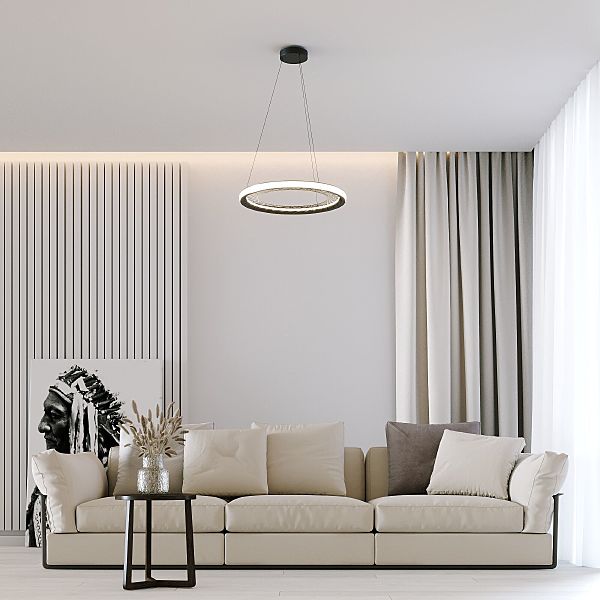 Подвесная люстра Parafe 40024/1 LED серый