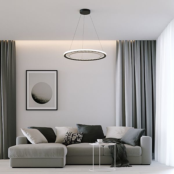 Подвесная люстра Parafe 40025/1 LED серый