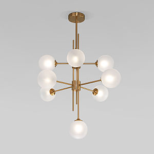 Потолочная люстра Volver 50383 латунь Smart