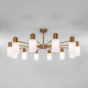 Потолочная люстра Vegga 70160/12 латунь Smart