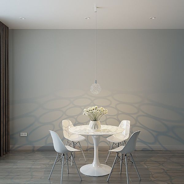 Светильник подвесной Gemini 90353/1 хром