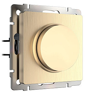 Диммер Встраиваемые механизмы шампань рифленый W1142010/ Диммер N (шампань рифленый)