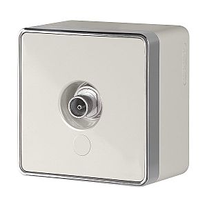 Розетка Накладные механизмы Gallant слоновая кость W5083003/ ТВ-розетка оконечная Gallant (слоновая кость)