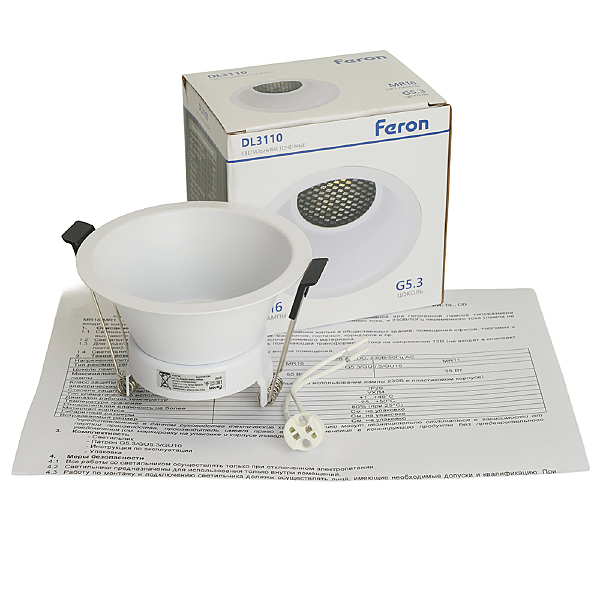 Встраиваемый светильник DL3110 51342