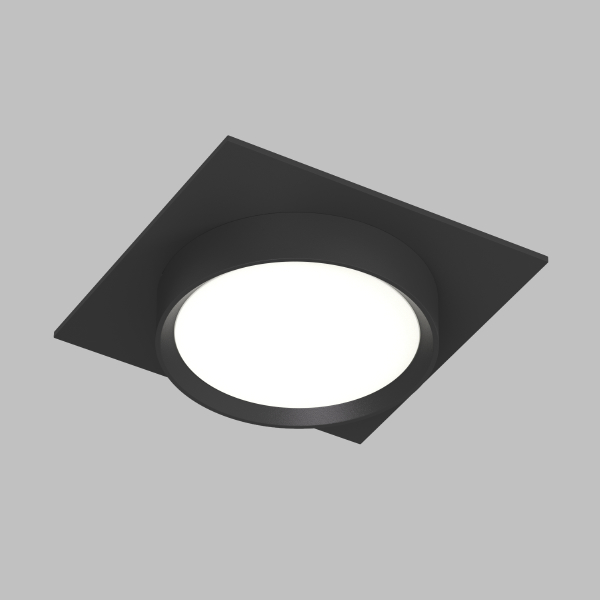 Встраиваемый светильник Flat DK2091-BK