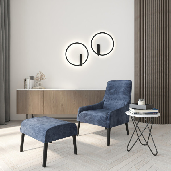 Настенный светильник Round DK5035-BK