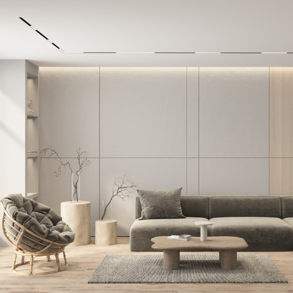 Трековый светильник Simple linear DK8203-BK