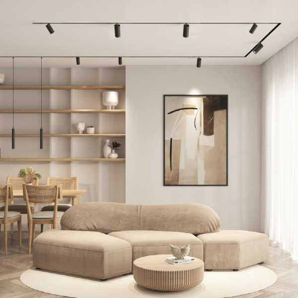 Трековый светильник Simple spot DK8110-BK