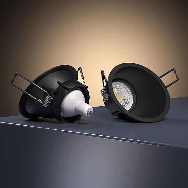 Встраиваемый светильник Side 25059/01 GU10 черный