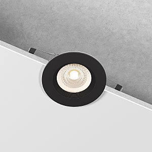 Встраиваемый светильник City 25060/01 GU10 черный IP44