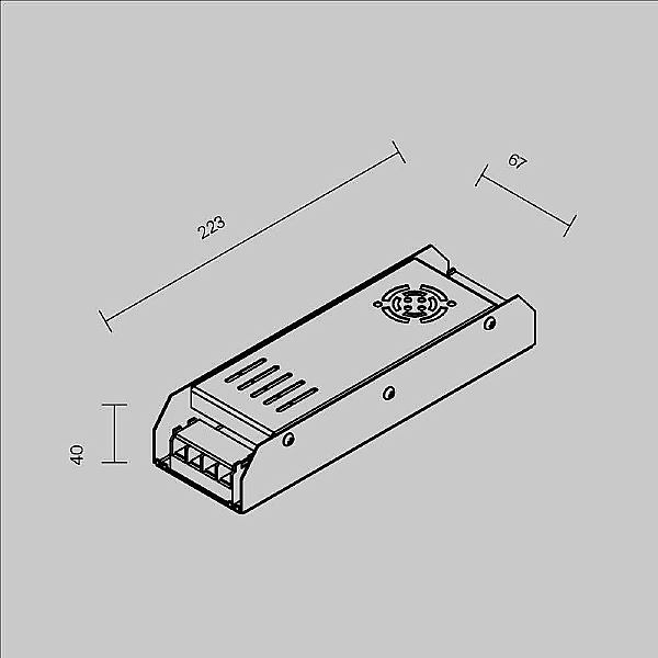 Драйвер для LED ленты Блоки питания 24В 811004