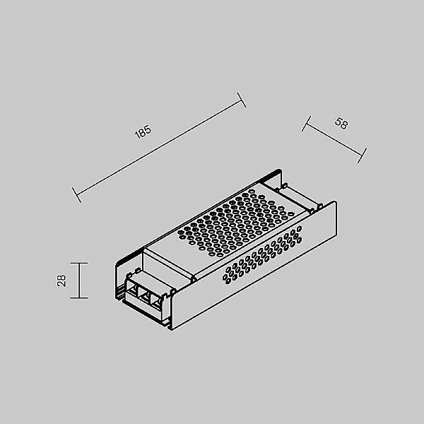 Драйвер для LED ленты Блоки питания 24В 821004