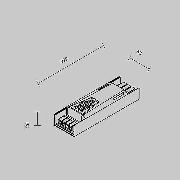 Драйвер для LED ленты Блоки питания 24В 821010