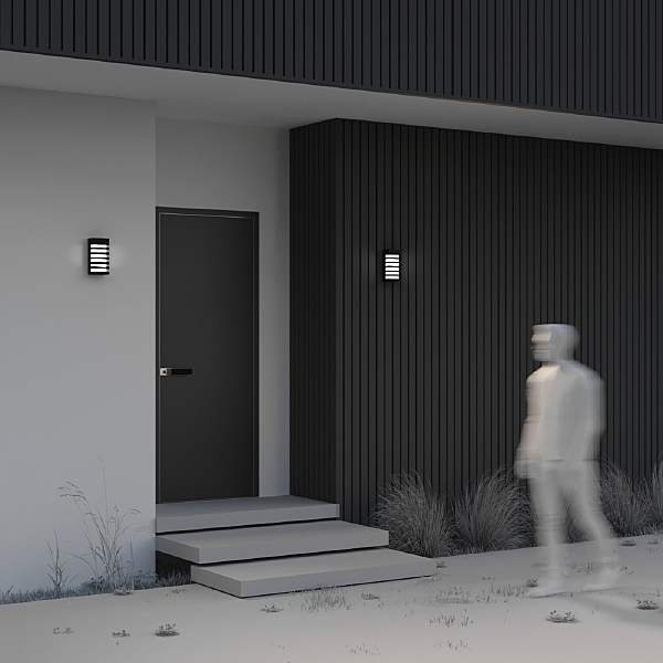 Уличный настенный светильник Remsa O034WL-01B