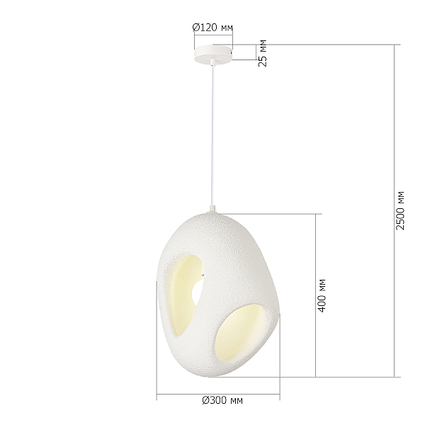 Светильник подвесной Wabi Sabi SL1522.543.01