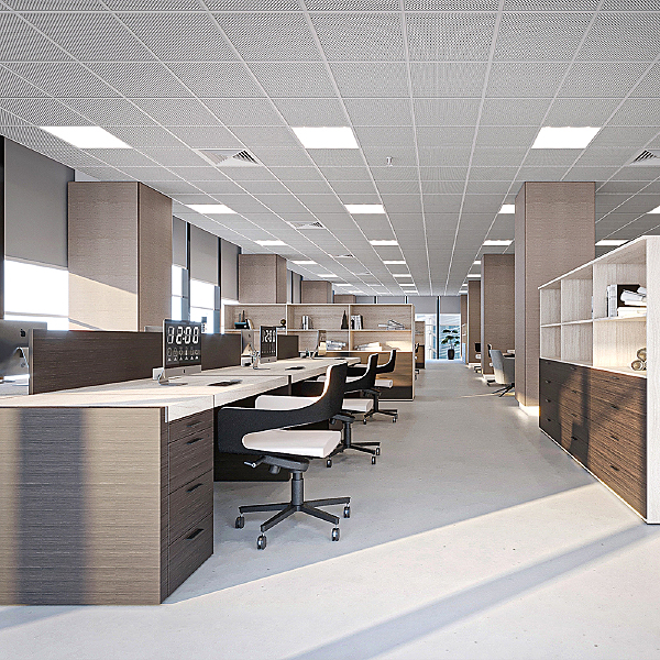 Светильник армстронг MASTER ДВО 40W-5000К-595х595х40-опал 48785