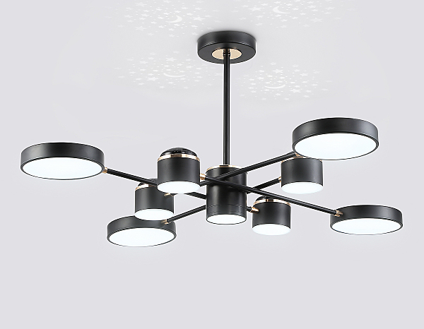 Потолочная люстра LineTech FL51629