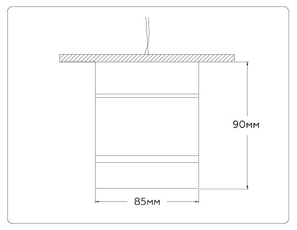 Накладной светильник Move TA1444