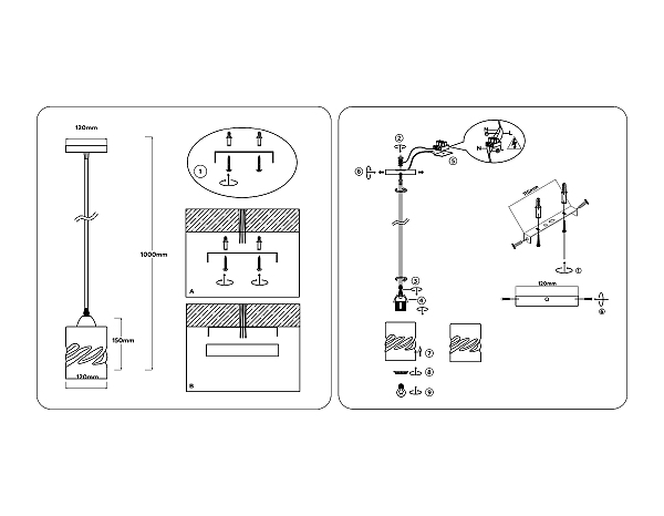 Светильник подвесной Loft TR3409
