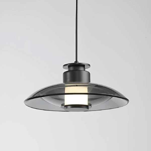Светильник подвесной 8665 8665P/L black/smoky