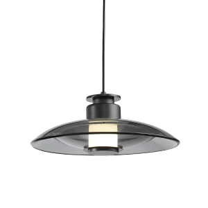 Светильник подвесной 8665 8665P/L black/smoky