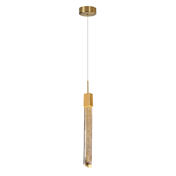 Светильник подвесной OD2510 OD2510-1 gold/smoky