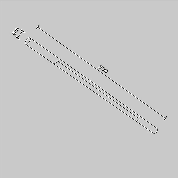 Трековый светильник Basis C100CL-L500-12W3-6K-B