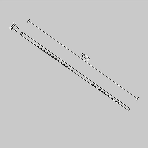Трековый светильник Points C101CL-L1000-24W3-6K-BS